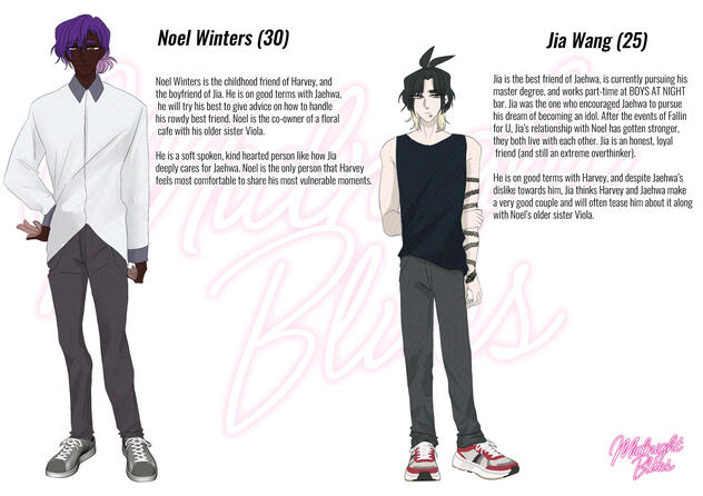 Noel Winters (30) + Jia Wang (25)