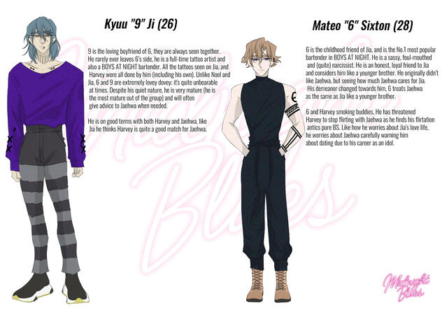 Kyuu Ji (26) + Mateo Sixton (28)